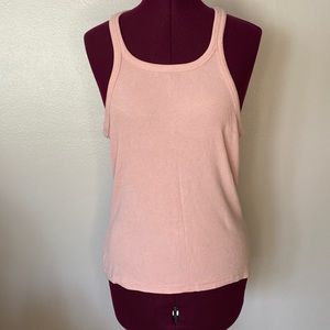 Victoria’s Secret pink ribbed tank , NWOT, M